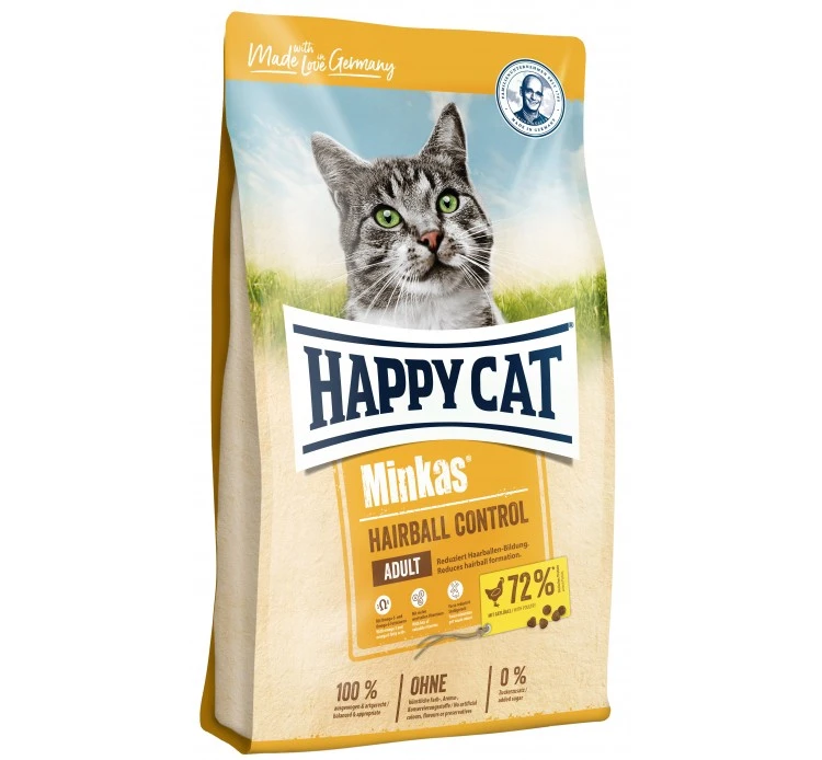 Happy Cat Minkas Hairball Control 10kg 3 Happy Cat Minkas Hairball Control 10kg