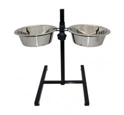 HappyPet Pet Platter Βάση με Μπολ 2x800ml
