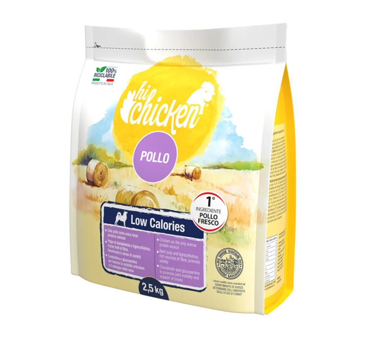 Hi Dog Adult Fresh Chicken Low Calories 2.5kg 3 Hi Dog Adult Fresh Chicken Low Calories 2.5kg
