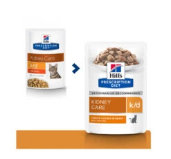 Hills Hill's PD Feline K/d Kidney Care Φακελάκι 85gr -Gatoskilo Petshop Store hill s pd feline k d kidney care fakelaki 85gr 2