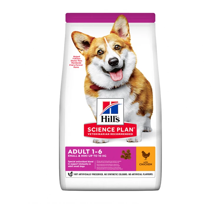 Hills Hill's SP Adult Small & Mini Κοτόπουλο 6kg (4kg+2kg ΔΩΡΟ) 3 Hills Hill's SP Adult Small & Mini Κοτόπουλο 6kg (4kg+2kg ΔΩΡΟ)