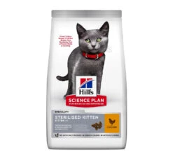 Hills Hill's SP Kitten Sterilised Κοτόπουλο 1.5kg (1kg + ΔΩΡΟ 500gr)