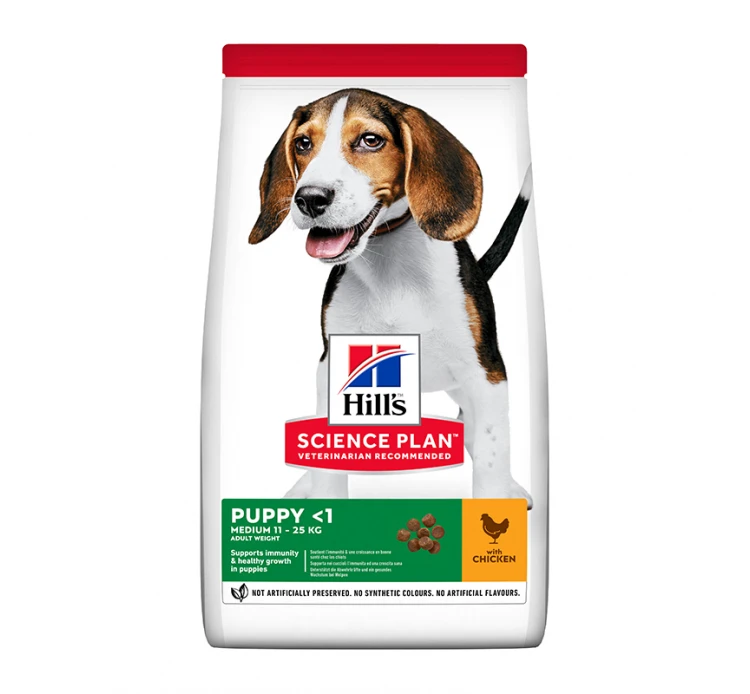 Hills Hill's SP Puppy Medium Κοτόπουλo 2.5kg (2kg + 500gr ΔΩΡΟ) 3 Hills Hill's SP Puppy Medium Κοτόπουλo 2.5kg (2kg + 500gr ΔΩΡΟ)