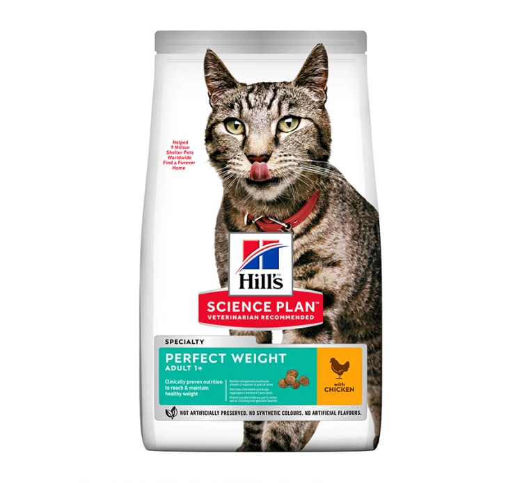 Hills Hill's SP Adult Perfect Weight Κοτόπουλο 1.5kg 3 Hills Hill's SP Adult Perfect Weight Κοτόπουλο 1.5kg
