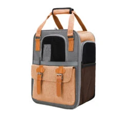 HobbyZoo Τσάντα Μεταφοράς Καφέ 32x22x42cm