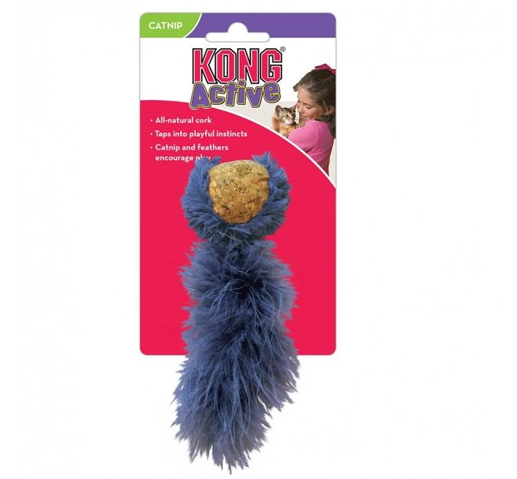 KONG Cat Cork Ball με Catnip 3 KONG Cat Cork Ball με Catnip