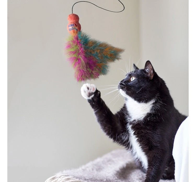 KONG Cat Wubba Boa Teaser 5 KONG Cat Wubba Boa Teaser - Image 3