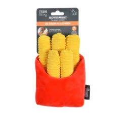 Love Story Παιχνίδι French Fries με Θήκη για Σνακ 12x5x19cm με Ήχο -Gatoskilo Petshop Store love story pexnidi french fries me thiki gia snak 12x5x19cm me ixo 1