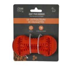 Love Story Παιχνίδι Κόκκαλο με Θήκη για Σνακ 10x5x5cm -Gatoskilo Petshop Store love story pexnidi kokkalo me thiki gia snak 10x5x5cm 1