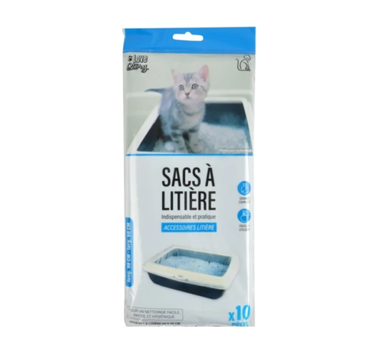 Love Story Σακούλες 90x60 10τμχ για Τουαλέτα Γάτας 3 Love Story Σακούλες 90x60 10τμχ για Τουαλέτα Γάτας