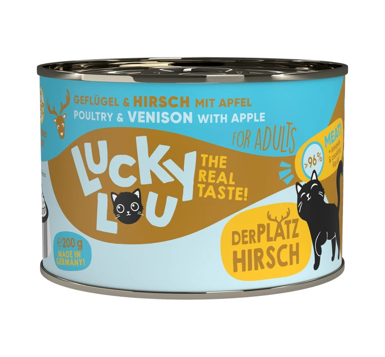 Lucky Lou LifeStage Adult Πουλερικά & Ελάφι 200gr 3 Lucky Lou LifeStage Adult Πουλερικά & Ελάφι 200gr