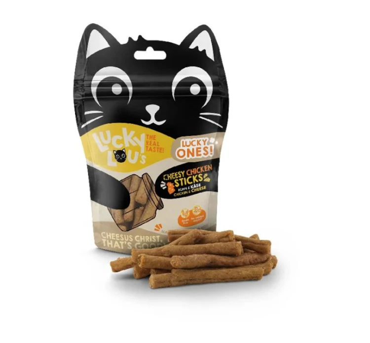Lucky Lou Lucky Ones Sticks Κοτόπουλο & Τυρί 50gr 4 Lucky Lou Lucky Ones Sticks Κοτόπουλο & Τυρί 50gr - Image 2