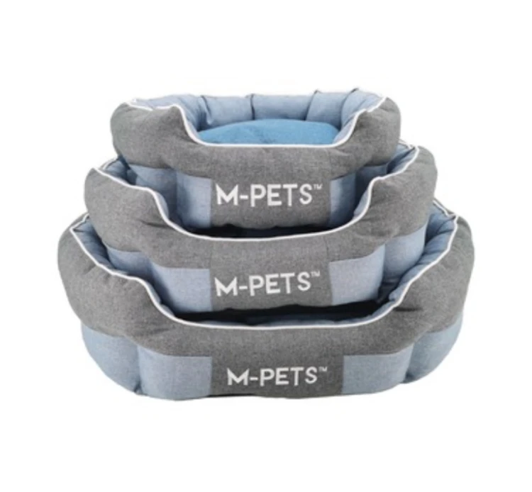 M-Pets Κρεβάτι Σκύλου-Γάτας Eco Cushion Μπλε 3 M-Pets Κρεβάτι Σκύλου-Γάτας Eco Cushion Μπλε