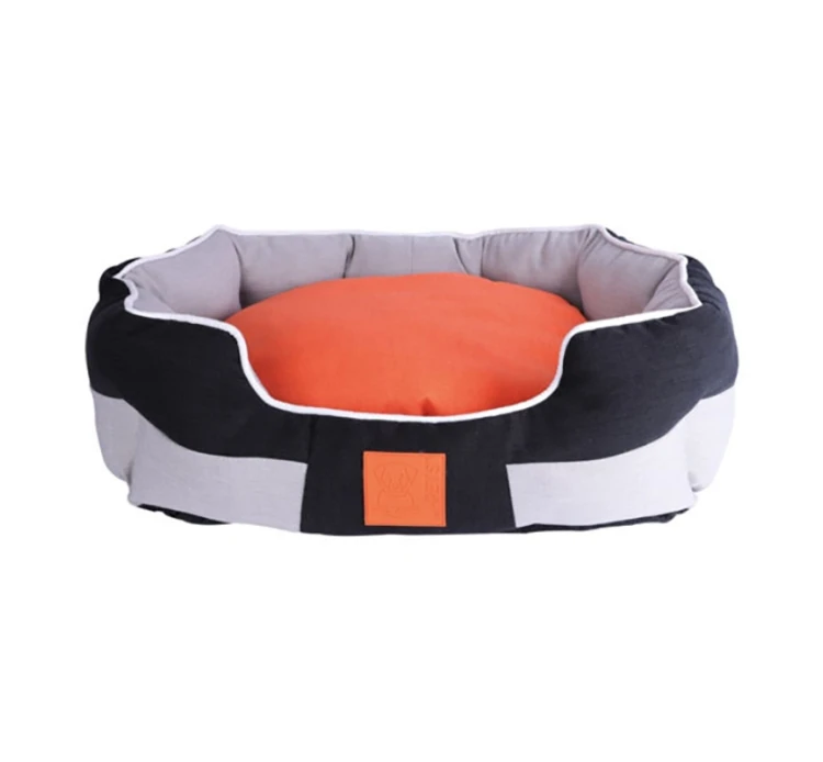 M-Pets Κρεβάτι Σκύλου-Γάτας Moon Basket Γκρι-Μαύρο-Πορτοκαλί 3 M-Pets Κρεβάτι Σκύλου-Γάτας Moon Basket Γκρι-Μαύρο-Πορτοκαλί