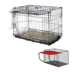 OEM Μεταλλικό Κλουβί Wire Crate Σκύλου με Συρόμενη Πόρτα 5 OEM Μεταλλικό Κλουβί Wire Crate Σκύλου με Συρόμενη Πόρτα -Gatoskilo Petshop Store metalliko klouvi wire crate skilou me siromeni porta 1