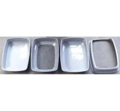 Moderna Pets Αυτοκαθαριζόμενη Τουαλέτα Γάτας 38.4x50.2x24.10cm -Gatoskilo Petshop Store moderna pets aftokatharizomeni toualeta gatas 384x502x2410cm 2