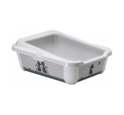 Moderna Pets Λεκάνη με Προστατευτικό Πλαίσιο 52x39.5x19cm Cats In Love