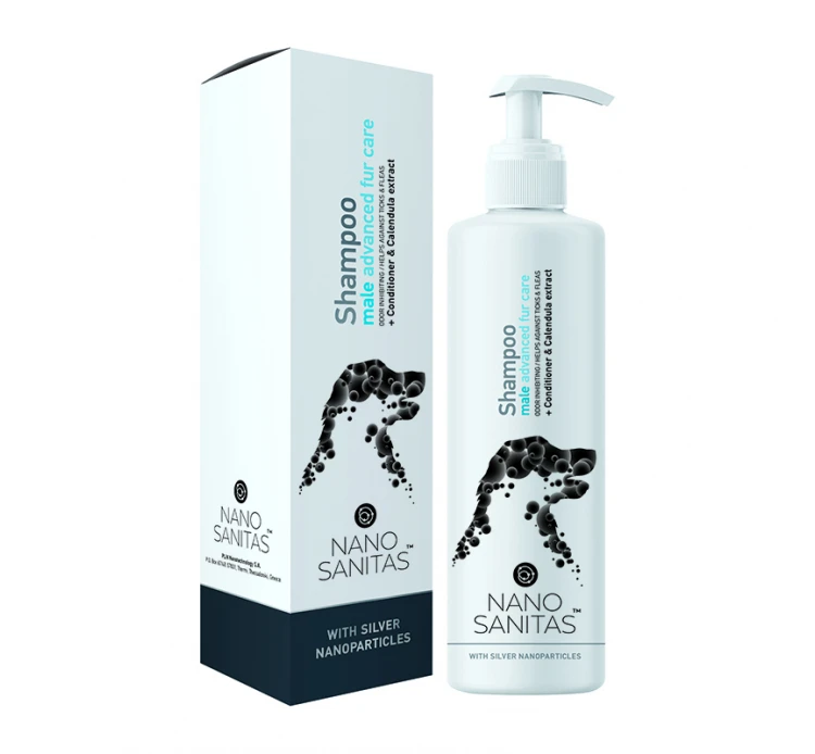 Nanosanitas Silver Σαμπουάν Male Advanced Fur Care 250ml 3 Nanosanitas Silver Σαμπουάν Male Advanced Fur Care 250ml