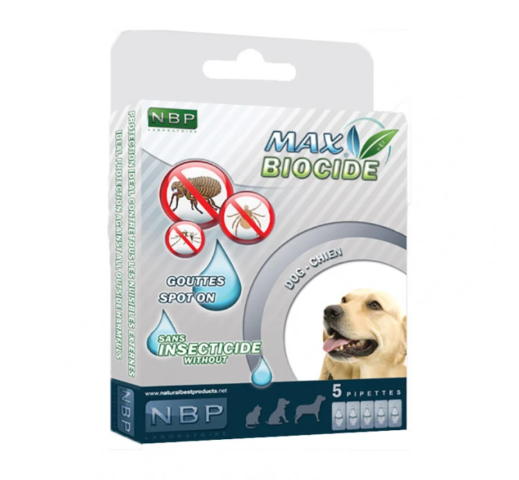 Natural Best Products Max Biocide Αμπούλες Σκύλου 5x1ml Αντιπαρασιτικές 3 Natural Best Products Max Biocide Αμπούλες Σκύλου 5x1ml Αντιπαρασιτικές