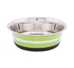 Natural World Ανοξείδωτο Χρωματιστό Μπολ Με Αντιολισθητική Βάση -Gatoskilo Petshop Store natural world anoxidoto xromatisto bol me antiolisthitiki vasi 1