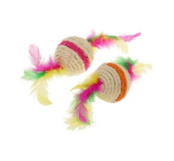 Natural World Παιχνίδι Σετ 2τμχ Μπαλάκια με Φτερά 5cm