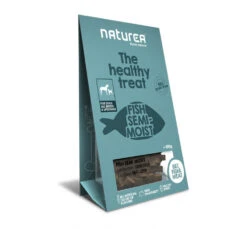 Naturea Semi-moist Dog Snacks Fish 100gr