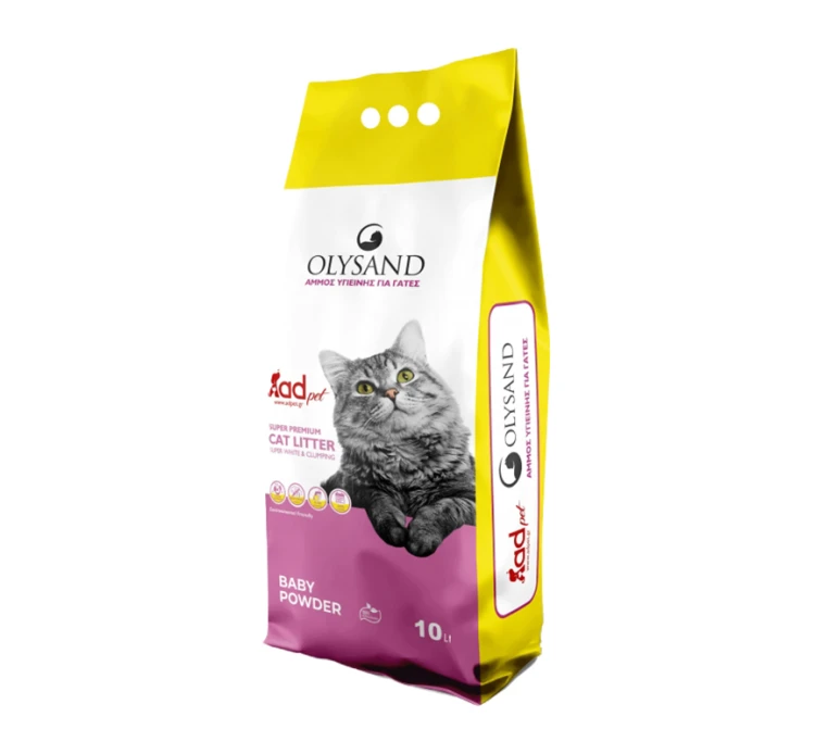 Olysand Άμμος Υγιεινής με Άρωμα Πούδρα 4 Olysand Άμμος Υγιεινής με Άρωμα Πούδρα - Image 2