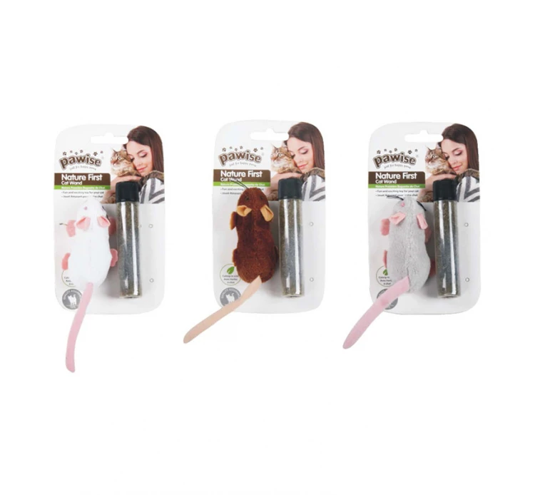 Pawise Παιχνίδι Catnip Mouse 8cm Με Ανταλλακτικό Catnip 3 Pawise Παιχνίδι Catnip Mouse 8cm Με Ανταλλακτικό Catnip