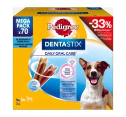 Pedigree Dentastix Small Dog 10x110gr (70τμχ) -33%