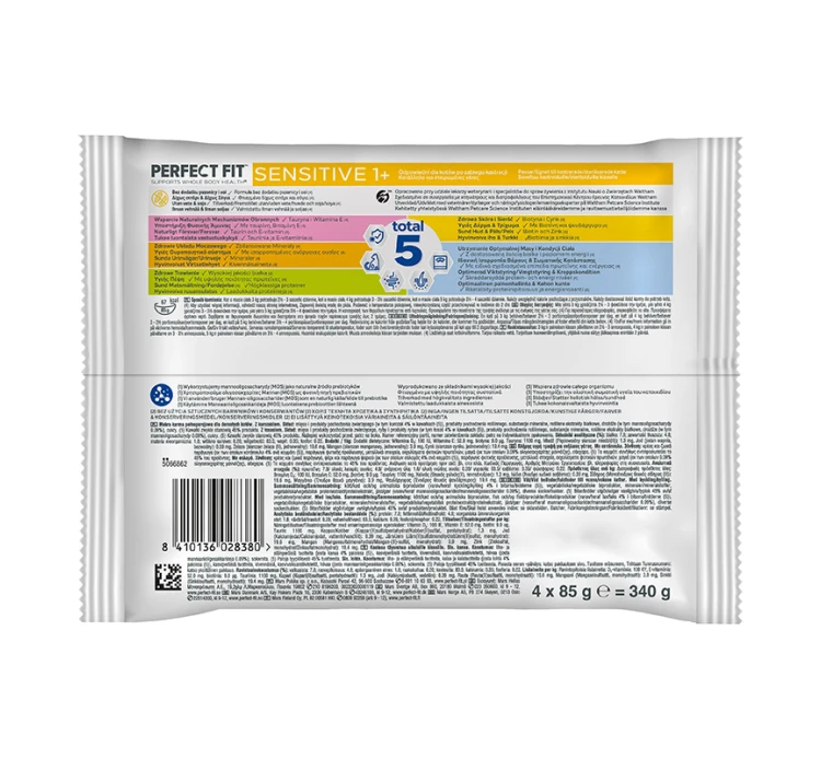 Perfect Fit Sterilised Sensitive Mix 4x85gr 4 Perfect Fit Sterilised Sensitive Mix 4x85gr - Image 2