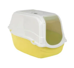 Pet Camelot Τουαλέτα Romeo 57x39x41cm με Πορτάκι & Φίλτρο -Gatoskilo Petshop Store pet camelot toualeta romeo 57x39x41cm me portaki filtro 2