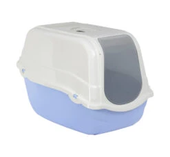 Pet Camelot Τουαλέτα Romeo 57x39x41cm με Πορτάκι & Φίλτρο -Gatoskilo Petshop Store pet camelot toualeta romeo 57x39x41cm me portaki filtro 3