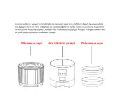 Pet Interest Αυτόματη Ταΐστρα Wifi Version 4L -Gatoskilo Petshop Store pet interest aftomati taΐstra wifi version 4l 6