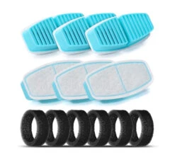 Pet Interest Ανταλλακτικά Φίλτρα 6τμχ + 6τμχ Σφουγγαράκια για Συντριβάνι (05613)