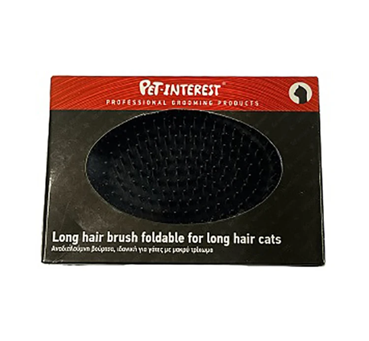 Pet Interest Foldable Long Hair Cat Brush Αναδιπλούμενη Βούρτσα για Γάτες 4 Pet Interest Foldable Long Hair Cat Brush Αναδιπλούμενη Βούρτσα για Γάτες - Image 2