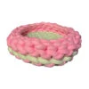 Pet Interest Φωλιά Knitted Ροζ-Μέντα 40cm -Gatoskilo Petshop Store pet interest folia knitted roz menta 40cm