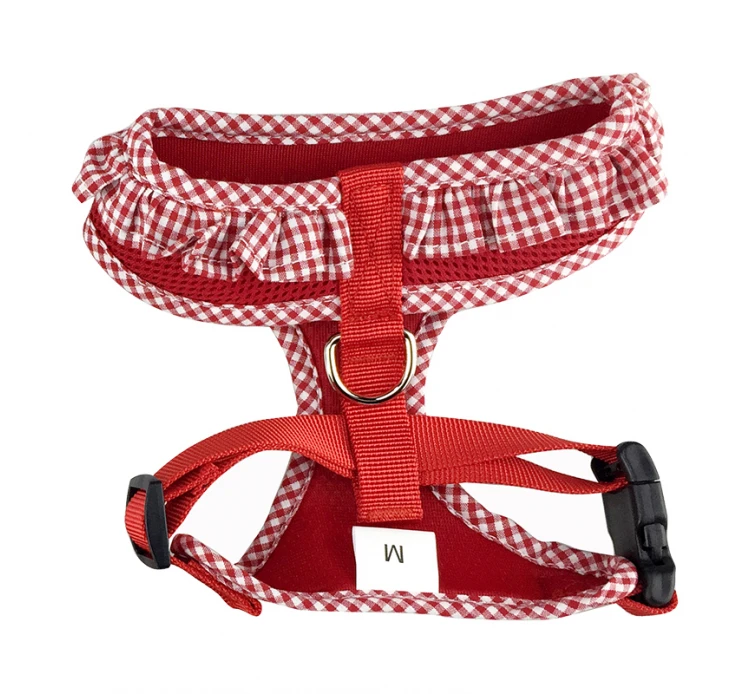 Pet Interest Σαμαράκι Mesh Gingham Trim Καρό 4 Pet Interest Σαμαράκι Mesh Gingham Trim Καρό - Image 2