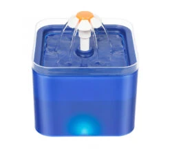 Pet Interest Συντριβάνι Λουλούδι με Led Light 2L Τετράγωνο 7 Pet Interest Συντριβάνι Λουλούδι με Led Light 2L Τετράγωνο -Gatoskilo Petshop Store pet interest sintrivani louloudi me led light 2l tetragono 1