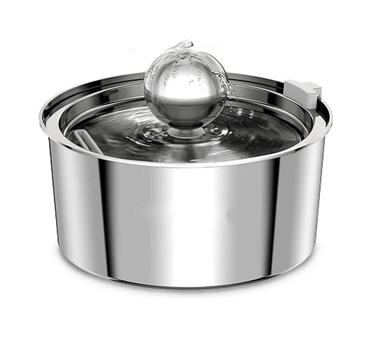 Pet Interest Συντριβάνι Stainless Steel Round Ball 3L 3 Pet Interest Συντριβάνι Stainless Steel Round Ball 3L