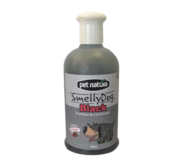 Pet Natura Smelly Dog Σαμπουάν & Μαλακτικό Black 500ml 3 Pet Natura Smelly Dog Σαμπουάν & Μαλακτικό Black 500ml