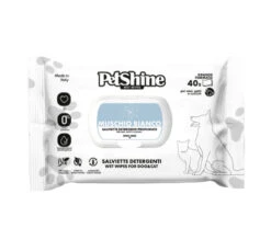 Petshine Υγρά Μαντηλάκια Καθαρισμού White Musk 40τμχ