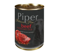 Piper Platinum Pure Adult Βοδινό & Καστανό Ρύζι 400gr