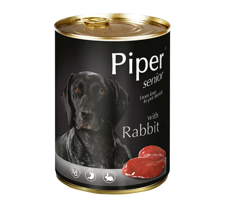 Piper Senior Κουνέλι 400gr 3 Piper Senior Κουνέλι 400gr