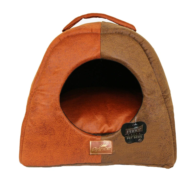 Prince Σπιτάκι Σκύλου - Γάτας Πορτοκαλί - Καφέ 45x45cm 3 Prince Σπιτάκι Σκύλου - Γάτας Πορτοκαλί - Καφέ 45x45cm