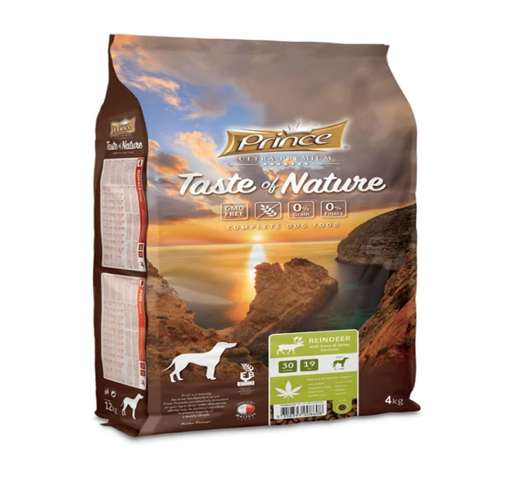 Prince Taste Of Nature Dog Reindeer 4kg 3 Prince Taste Of Nature Dog Reindeer 4kg