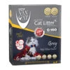 Ψιλή Άμμος Γάτας Van Cat Grey Odour Control Canada Clumping 5.1kg σε Κουτί -Gatoskilo Petshop Store psili ammos gatas van cat grey odour control canada clumping 51kg se kouti