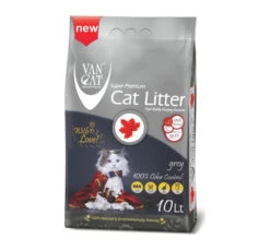 Ψιλή Άμμος Γάτας Van Cat Grey Odour Control Canada Clumping 9kg
