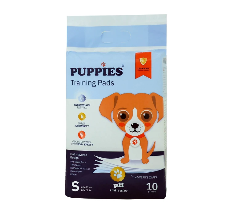 Puppies Εκπαιδευτικές Πάνες με Αυτοκόλλητο & Δείκτη PH 10τμχ 3 Puppies Εκπαιδευτικές Πάνες με Αυτοκόλλητο & Δείκτη PH 10τμχ