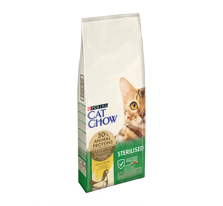 Purina Cat Chow Sterilised Κοτόπουλο 15kg 4 Purina Cat Chow Sterilised Κοτόπουλο 15kg - Image 2