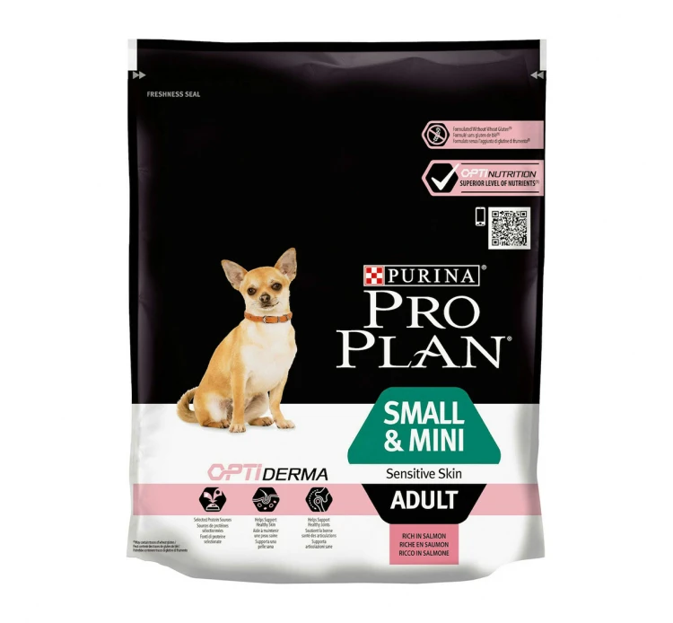 Purina Pro Plan Small & Mini Adult Sensitive Skin Σολομός 700gr 4 Purina Pro Plan Small & Mini Adult Sensitive Skin Σολομός 700gr - Image 2
